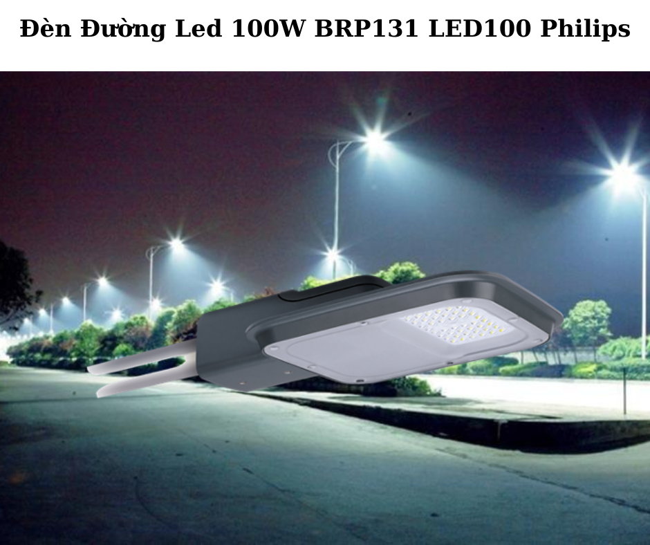 Đèn Đường Led 100W BRP131 LED100 Philips 4 Ứng dụng đa dạng