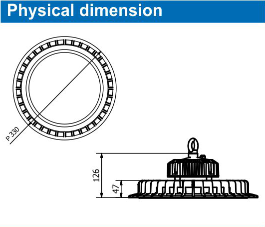 PHBSS100L dimensions