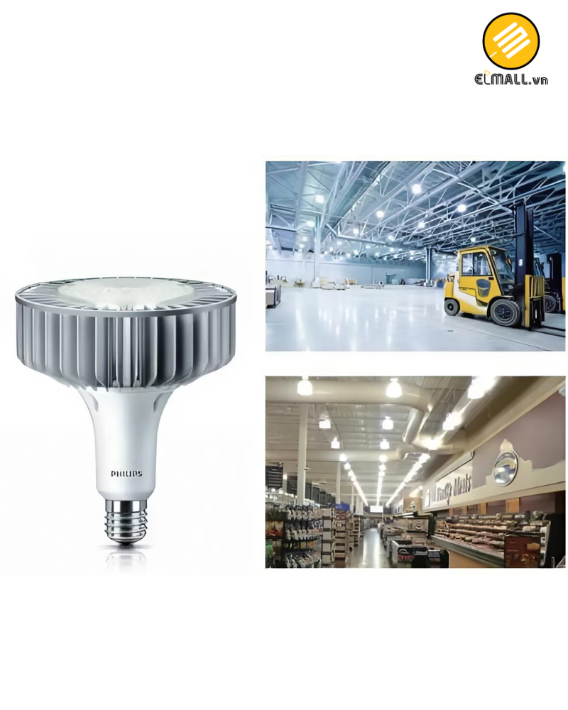 Cấu tạo của đèn led nhà xưởng 33W Philips