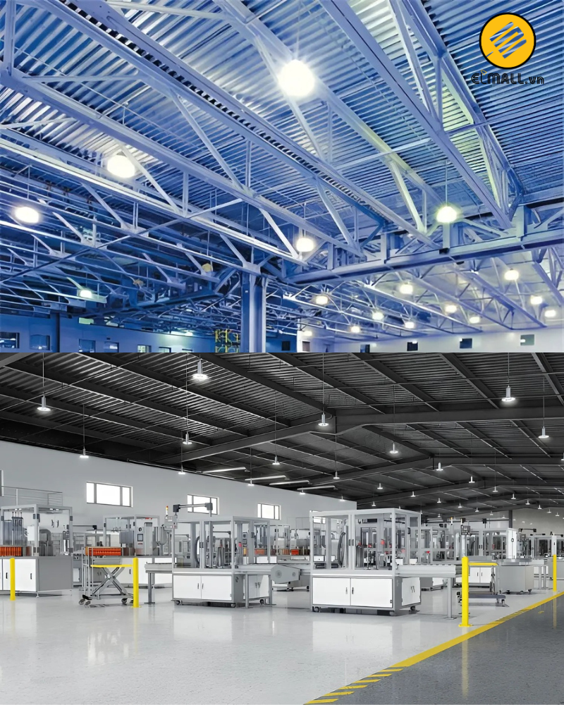 Ứng dụng của đèn led nhà xưởng 33w philips