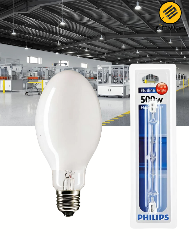 Ứng dụng đèn cao áp 500W Philips