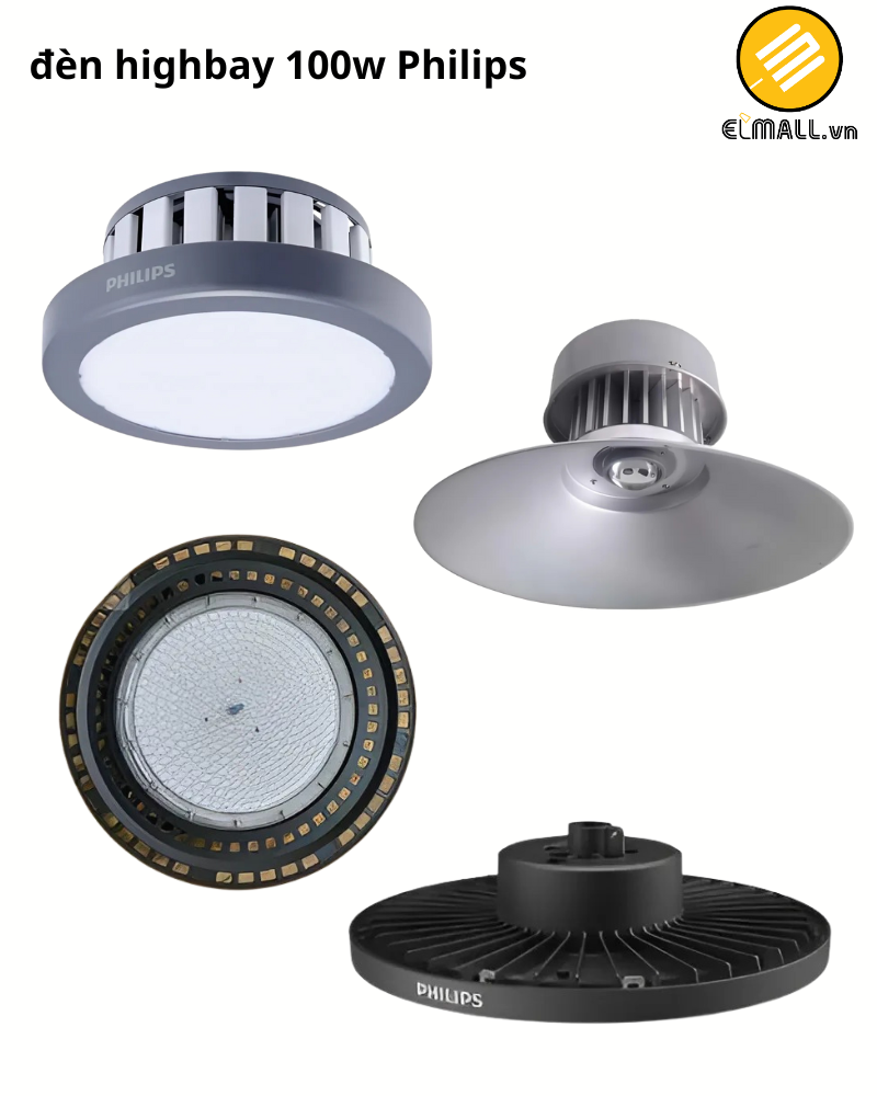 đèn highbay 100w Philips