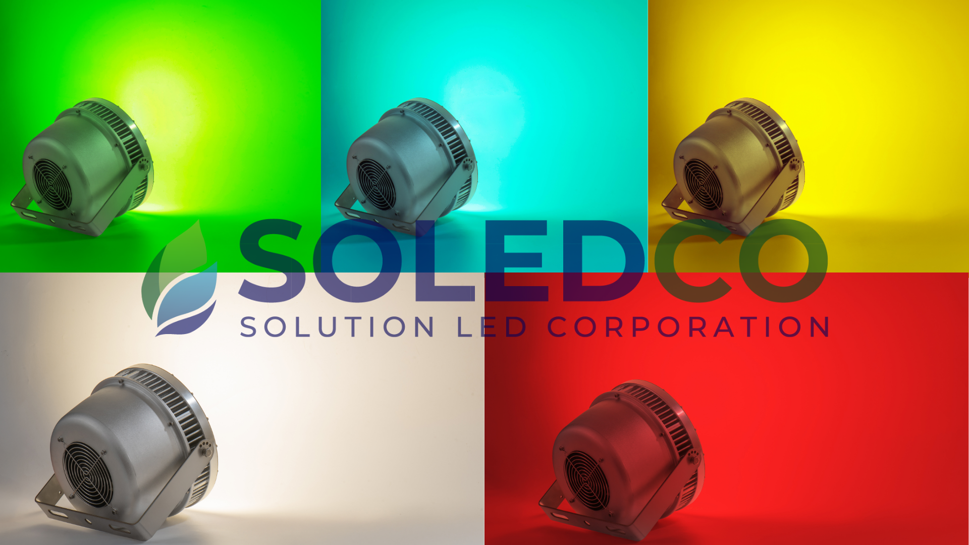 Đèn đánh cá mặt trăng Soledco SL-DCMT 1000W có nhiều màu phù hợp với từng loại cá