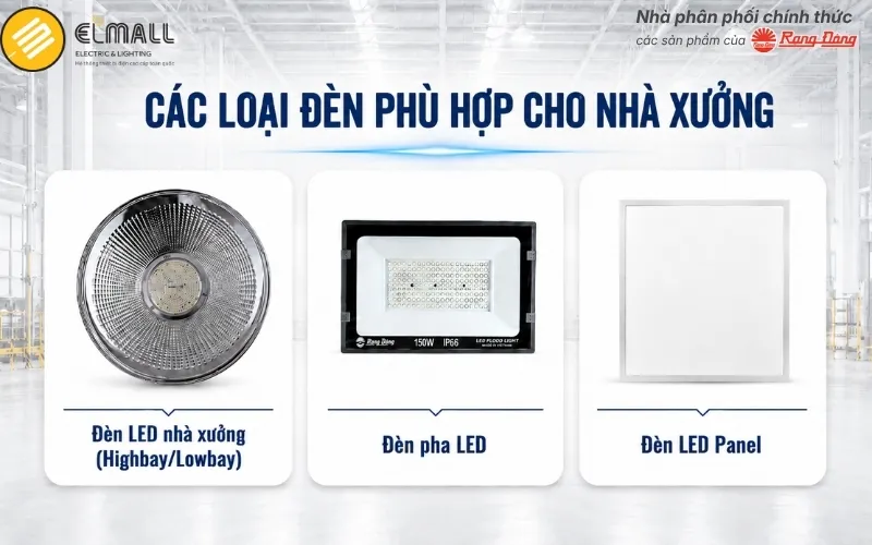 Giải pháp thiết kế và bố trí đèn cho từng khu vực Nhà xưởng – Khu công nghiệp