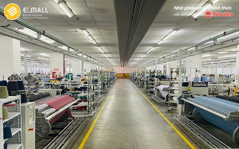 Chiếu sáng Nhà xưởng Dệt nhuộm MH Textile 