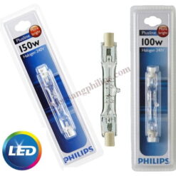 Đèn cao áp Halogen Plusline C R7s 100W 150W dạng 2 đầu Philips