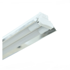 Đèn led công nghiệp chóa phản quang 2x18w DLJ218 Duhal
