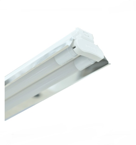 Đèn led công nghiệp chóa phản quang 2x18w DLJ218 Duhal
